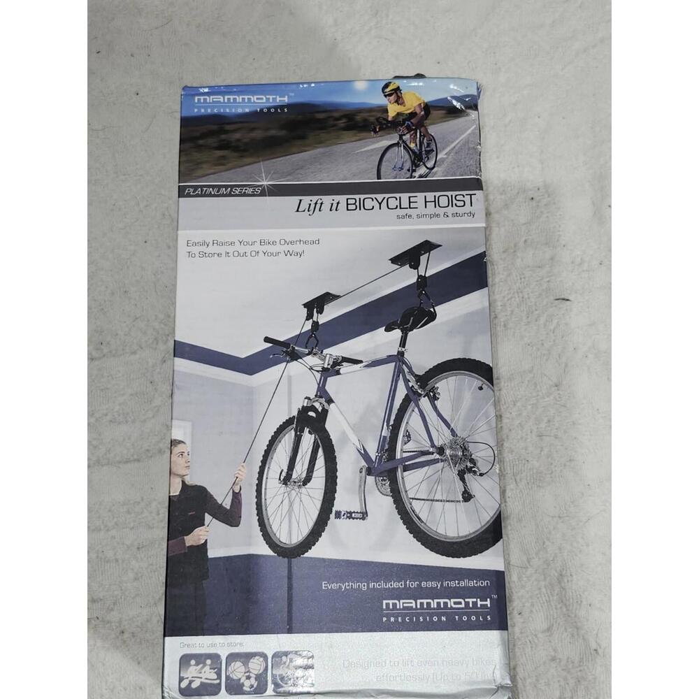 Mammoth Cyclesports Lift It Bicycle Hoist, Garage Ceiling Storage